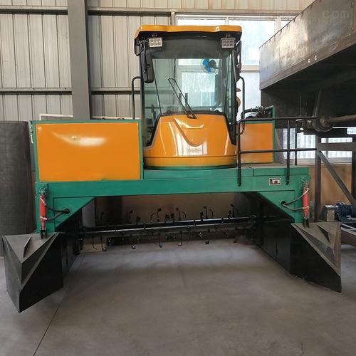 小型的養(yǎng)豬場只用履帶翻堆機處理豬糞可以嗎？